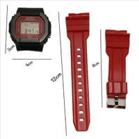 Digital Vintage Model Watch                                                        Free Delivery - Red, Free Size