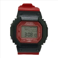 Digital Vintage Model Watch                                                        Free Delivery - Red, Free Size