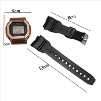 Digital Vintage Model Watch                                                        Free Delivery - Black, Free Size