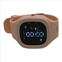Digital LED Watch - Pink Lace, Free Size