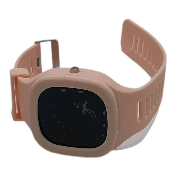 Digital LED Watch - Pink Lace, Free Size
