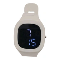Digital LED Watch - Free Size, White