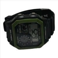 Digital Trending Watch - Black, Free Size
