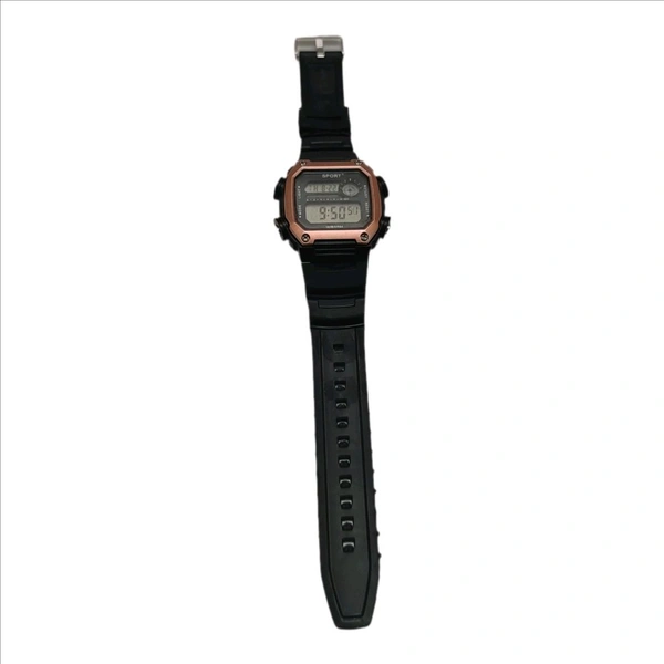Digital Trending Watch - Raw Sienna, Free Size