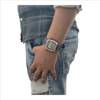 Digital Trending Watch - Raw Sienna, Free Size