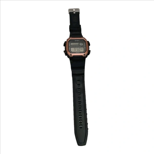 Digital Trending Watch - Raw Sienna, Free Size