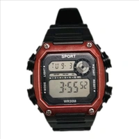 Digital Trending Watch - Free Size, Black