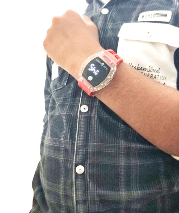 Kids Digital  LED watch - Bittersweet, Free Size