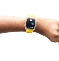 Kids Digital  LED watch - Yellow, Free Size