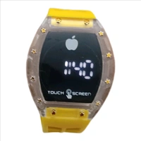 Kids Digital  LED watch - Yellow, Free Size