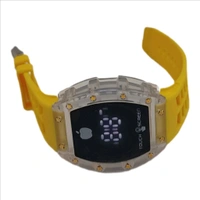 Kids Digital  LED watch - Yellow, Free Size