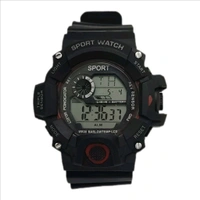Sports Digital watch - Black, Free Size