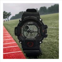 Sports Digital watch - Black, Free Size