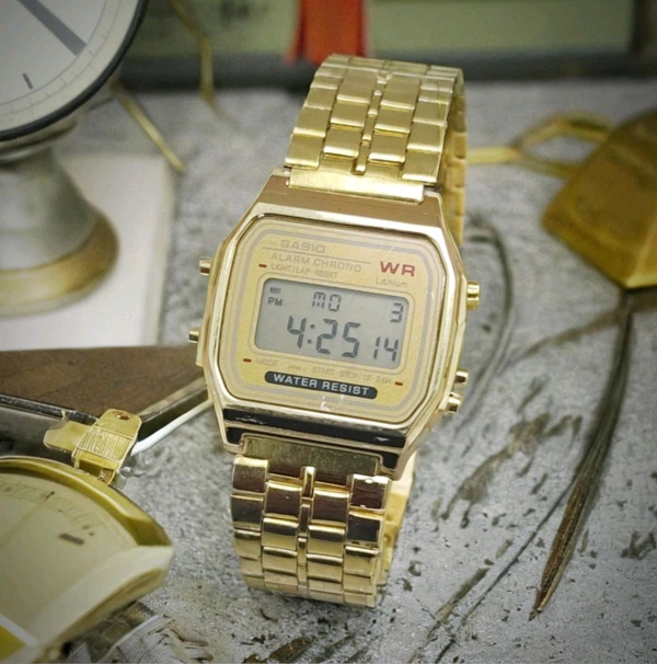 Vintage Casio Model Watch - Free Size, Gray