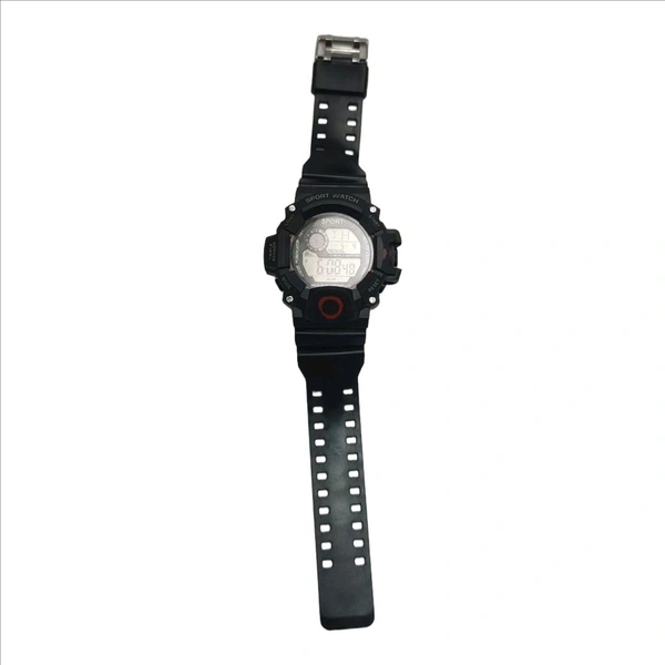 Sports Digital watch - Black, Free Size