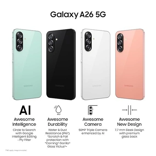 Samsung A26 - Black