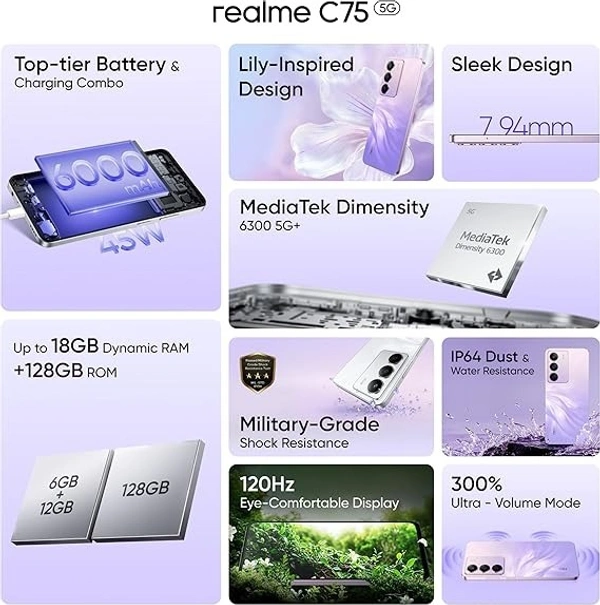 REALME C75 - Fuchsia Pink