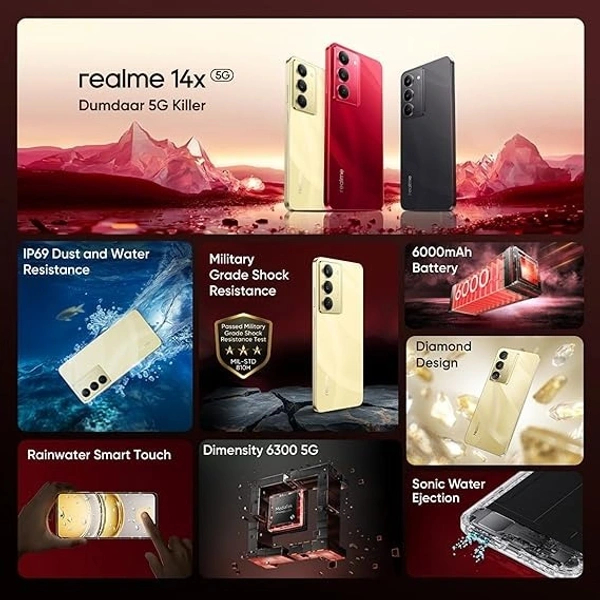REALME 14X - Golden Sand