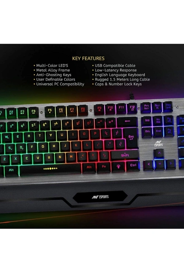 ANT ESPORTS KM540 PRO BACKLIGHT GAMING KIT 