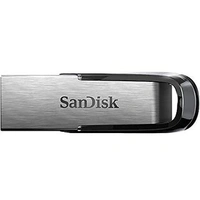 SanDisk Ultra Flair 64gb 3.0 Metal Pendrive - Silver and Black