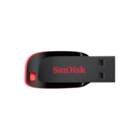 SanDisk 64GB Cruser Blade 2.0 Flash Drive - Black And Red