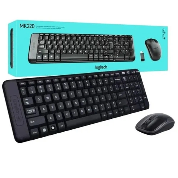 Logitech Wireless Keyboard Mouse Combo MK220