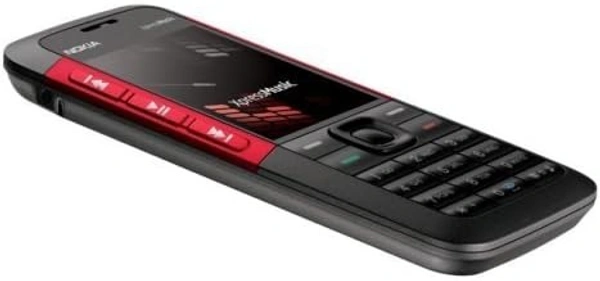 Nokia 5310 Unlocked Cell Phone with 2 MP Camera 3 Month Seller Warranty - Red