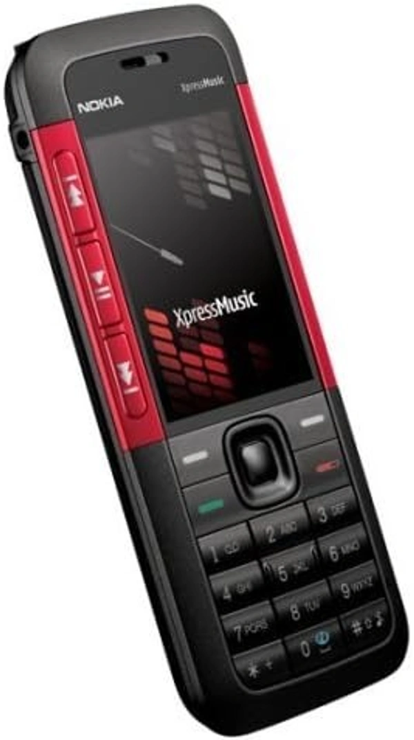 Nokia 5310 Unlocked Cell Phone with 2 MP Camera 3 Month Seller Warranty - Red