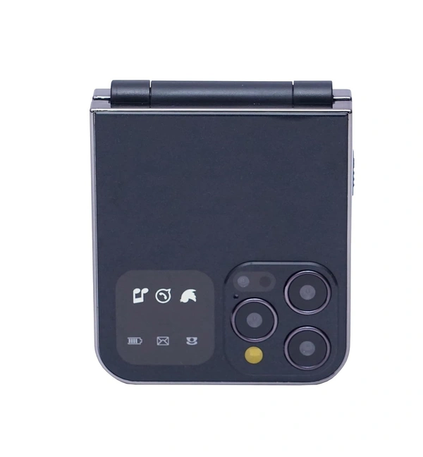 Snexian Rock Flip 2.4 inch Display Dual Sim - Black