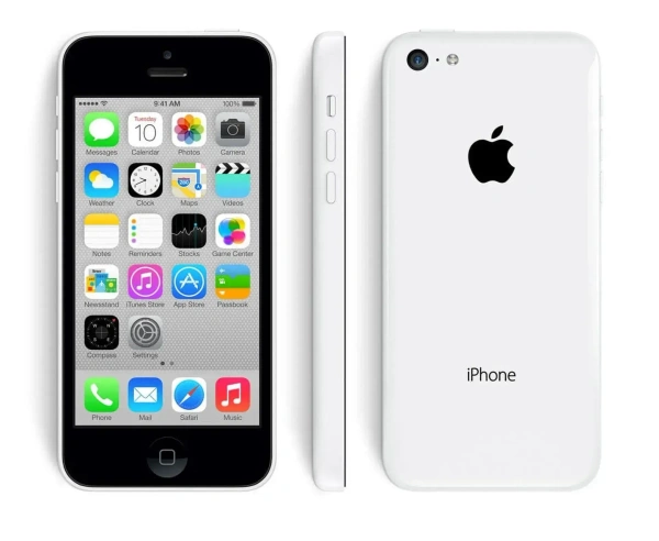 Iphone 5C Renewed Just Like New Imported 3Month Warranty - 32 GB, White