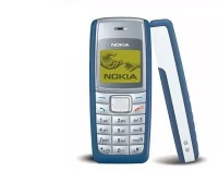 Nokia 1110i, (Single Sim, 1.2 inches Display) - Superb Condition, Like New - Black