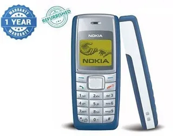 Nokia 1110i, (Single Sim, 1.2 inches Display) - Superb Condition, Like New - Black