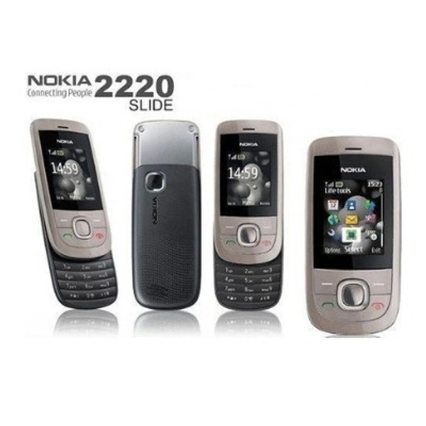 Nokia 2220 Renewed Mobile Just Like New 1 Month Warranty - Gray