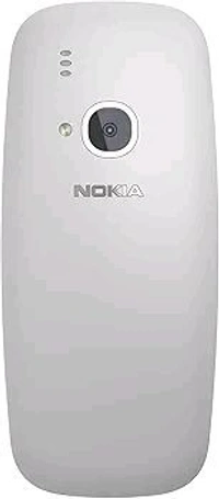 Nokia 3310 Dual SIM Keypad Phone with MP3 Player, Wireless FM Radio and Rear Camera Renewed - Gray