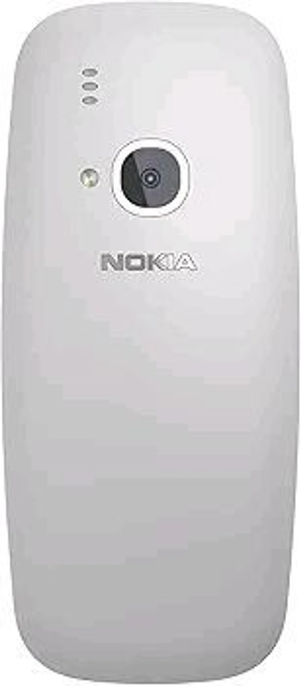Nokia 3310 Dual SIM Keypad Phone with MP3 Player, Wireless FM Radio and Rear Camera Renewed - Gray