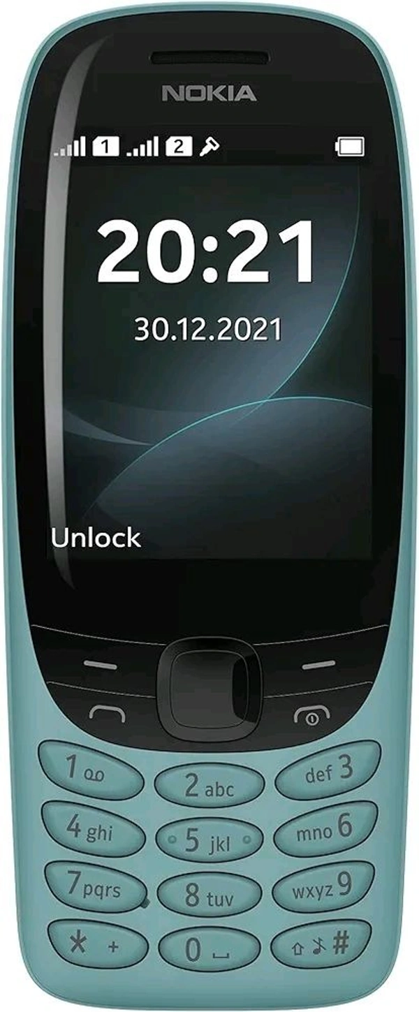 Nokia 6310 Dual SIM Keypad Phone with a 2.8” Screen, Wireless FM Radio and Rear Camera with Flash - Yellow