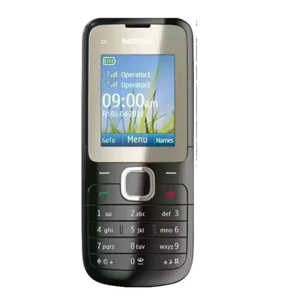 Nokia C2-00 Just Like New 1 Month Warranty Renewed - Red