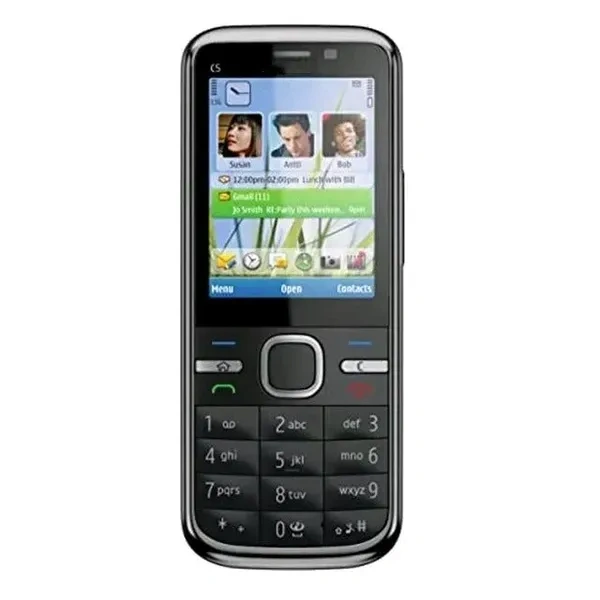 Nokia C5 Just Like New 1 Month Seller Warranty Renewed - Black