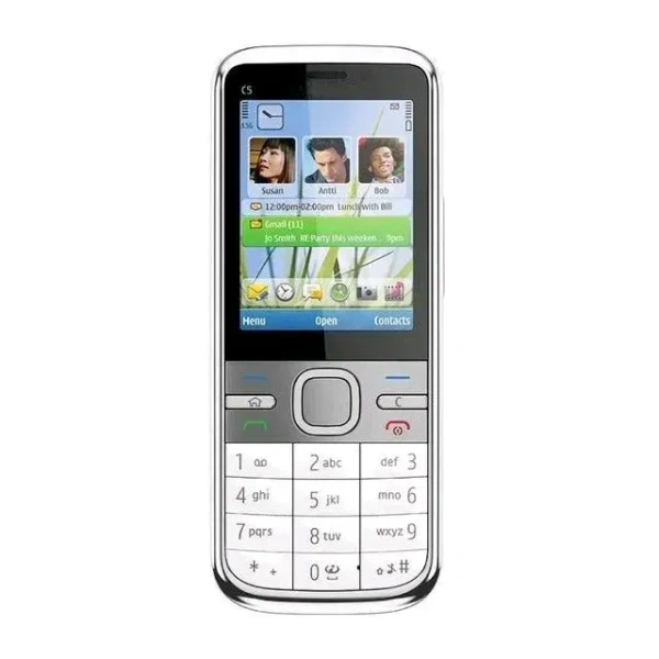 Nokia C5 Just Like New 1 Month Seller Warranty Renewed - Black