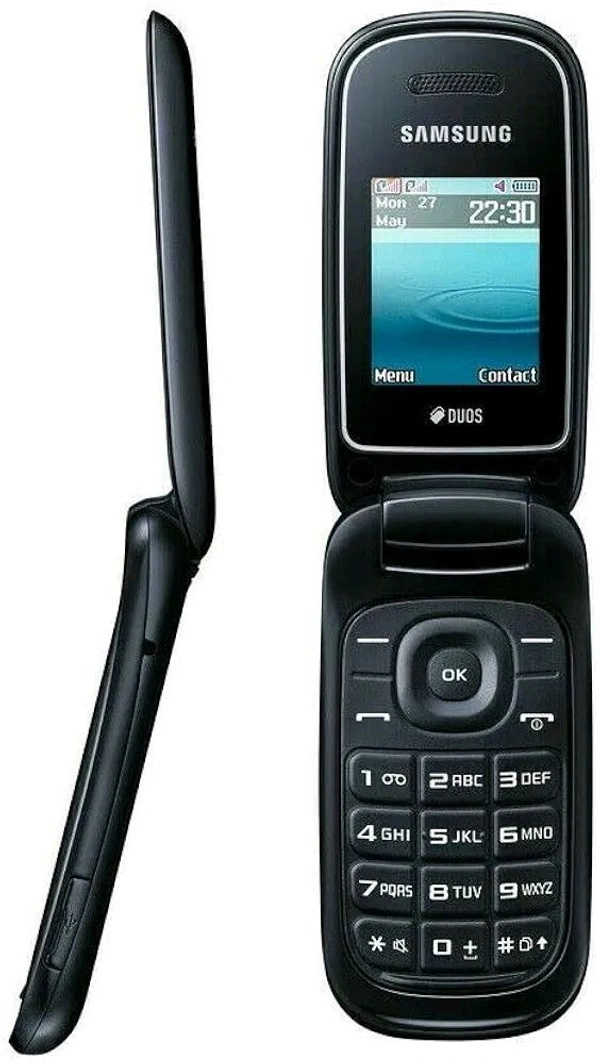 Samsung E1272 Mobile Phone Refurbished Just Like New - Red