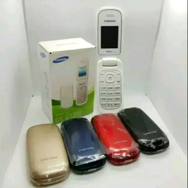 Samsung E1272 Mobile Phone Refurbished Just Like New - Red