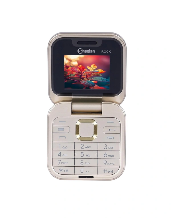 Snexian Rock X Flip 1.8 inch Display Dual Sim - Black