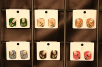 Small Simple Imitation Earrings  - Free Size, Mix