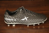VECTOR X Kick X Football Shoes with Socks & Shinguard Football Shoes for Men (Black,5) - 5UK, Black