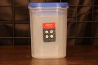 MILTON Quadra Modular Multi-Purpose Plastic Containers with Lid, Set of 3  - Medium, BLUE