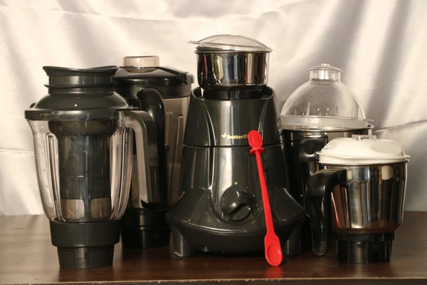 Butterfly Jet Elite Mixer Grinder, 750W, 4 Jars - Free, Gray