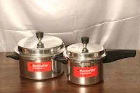 Butterfly Cordial 2, 3 & 5 Litres Pressure Cookers - Free, Silver