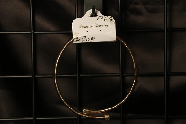 CHOKER - FREE SIZE, GOLDEN