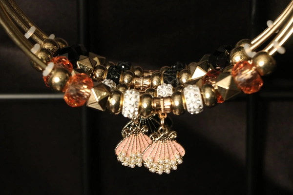 CHOKER - FREE SIZE, GOLDEN