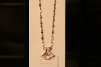 Imitation Jewellery Pendant Chain  - Free Size, Silver